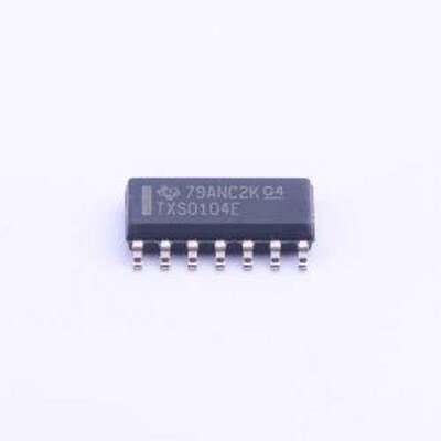 TXS0104EDR 转换器/电平移位器 24Mbps 4位双向电平转换器 SOIC-1
