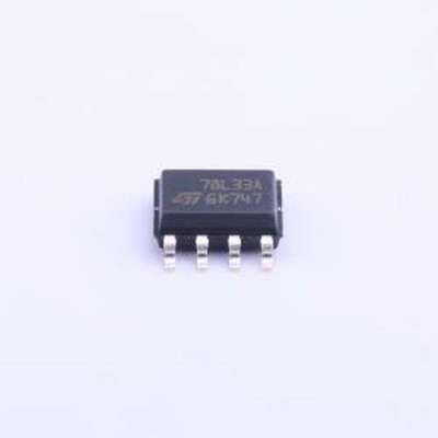 L78L33ACD13TR 线性稳压器(LDO) 输入30V 输出3.3V 100mA SOIC-8