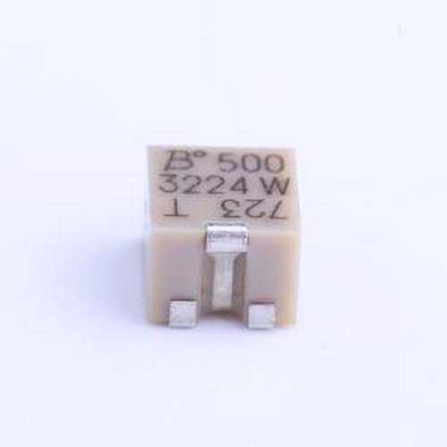 3224W-1-500E 可调电阻/电位器 50Ω ±10% SMD-3P,4.8x3.5mm - 实物图