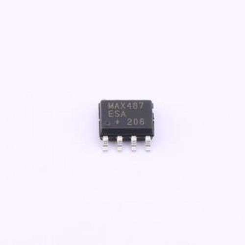 MAX487ESA+T RS-485/RS-422芯片 5V供电 250Kbps 收发器 SOIC-8