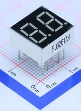 FJ3261AH LED数码管 2位0.36英寸红色数码管 共阴极 插件