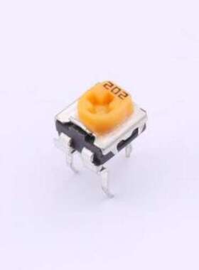 WH06-2C-202(2K) 可调电阻/电位器 2kΩ ±25% 插件