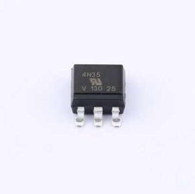 4N35-X009T 晶体管输出光耦 4N35-X009T SMD-6P
