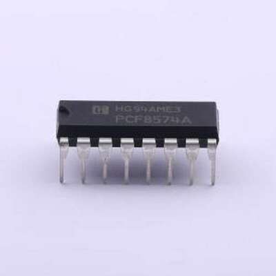 PCF8574AP I/O扩展器 端口扩展芯片 DIP-16