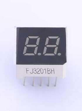 FJ3201BH LED数码管 2位0.3英寸 共阳红光 数码管 插件