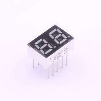 FJ2281BH 纯红 LED数码管 2位0.28英寸红色数码管 共阳极 插件