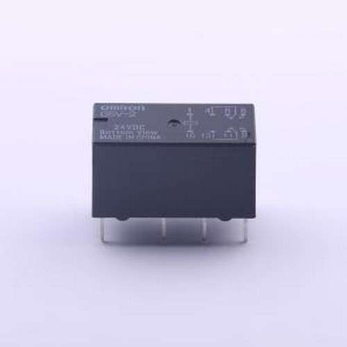 G5V-2-DC24 信号继电器 G5V-2-24V DIP,10.1x20.5mm