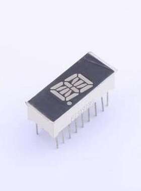 FJ3192BG LED数码管 1位0.39英寸米字管 共阳黄绿光 米字管 数码