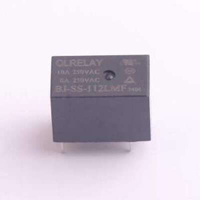 BJ-SS-112LMF 功率继电器 BJ-SS-112LMF 插件,17.6x10.1mm