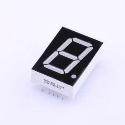 SM411006N/15 LED数码管 1位1英寸红色数码管 共阳极 插件