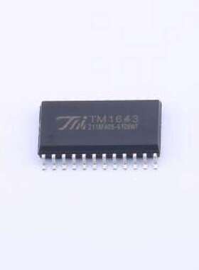 TM1643 LED驱动 TM1643 SOP-24-300mil