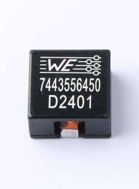7443556450 功率电感 4.5uH ±20% 37A SMD,18.3x18.2mm