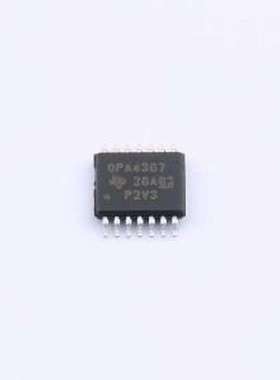 OPA4387PWR 精密运放 超高精度(2uV)、零漂移(0.003uV/C)、低输入