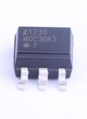 MOC3083S-TA1 可控硅输出光耦 双向可控硅 有过零电路 1通道 SMD-