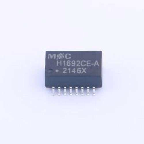 H1692CE-A 网口变压器 H1692CE-A SMD-16P,12.7x7.1mm