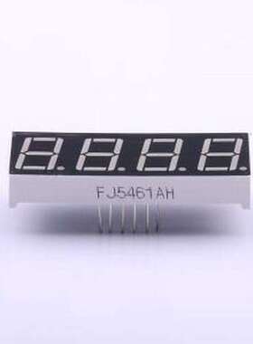 FJ5461AH 红色 LED数码管 4位0.56英寸红色数码管 共阴极 插件