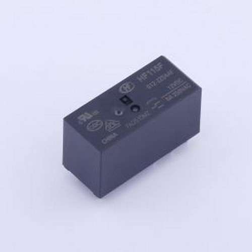 HF115F/012-2ZS4AF 功率继电器 小型大功率直流12V继电器 双刀双