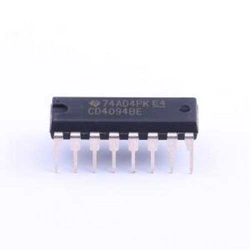 CD4094BE 移位寄存器 三态输出 8位串行至并行移位寄存器 DIP-16