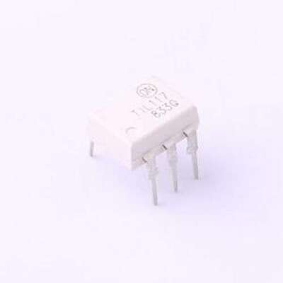 TIL117M 晶体管输出光耦 DC输入 隔离电压(rms):4170V DIP-6