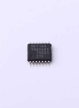 74HCT164PW,118 移位寄存器 8位串行进、并行出移位寄存器 TSSOP-