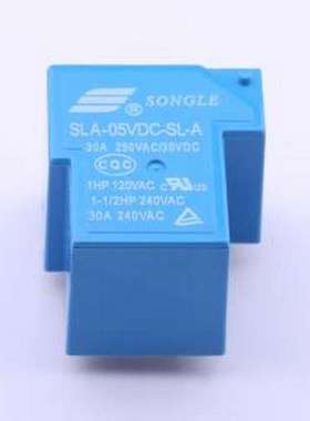 SLA-05VDC-SL-A 功率继电器 5V继电器 单刀单掷-常开 蓝色 插件,2