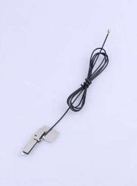 HJ-IPEX1-RG1.13-800mm-3N0201BK-002 天线 洋白铜天线 黑色