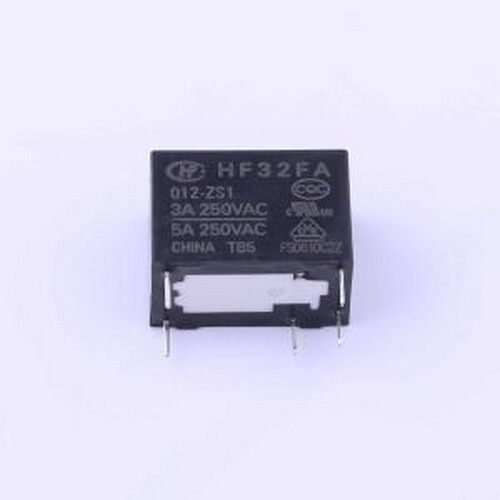 HF32FA/012-ZS1 功率继电器 超小型中功率12V继电器 单刀双掷 插