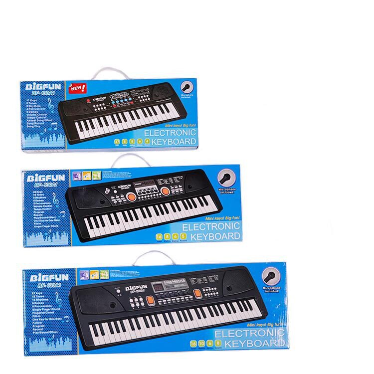 儿童61键音乐电子琴玩具带麦克风
