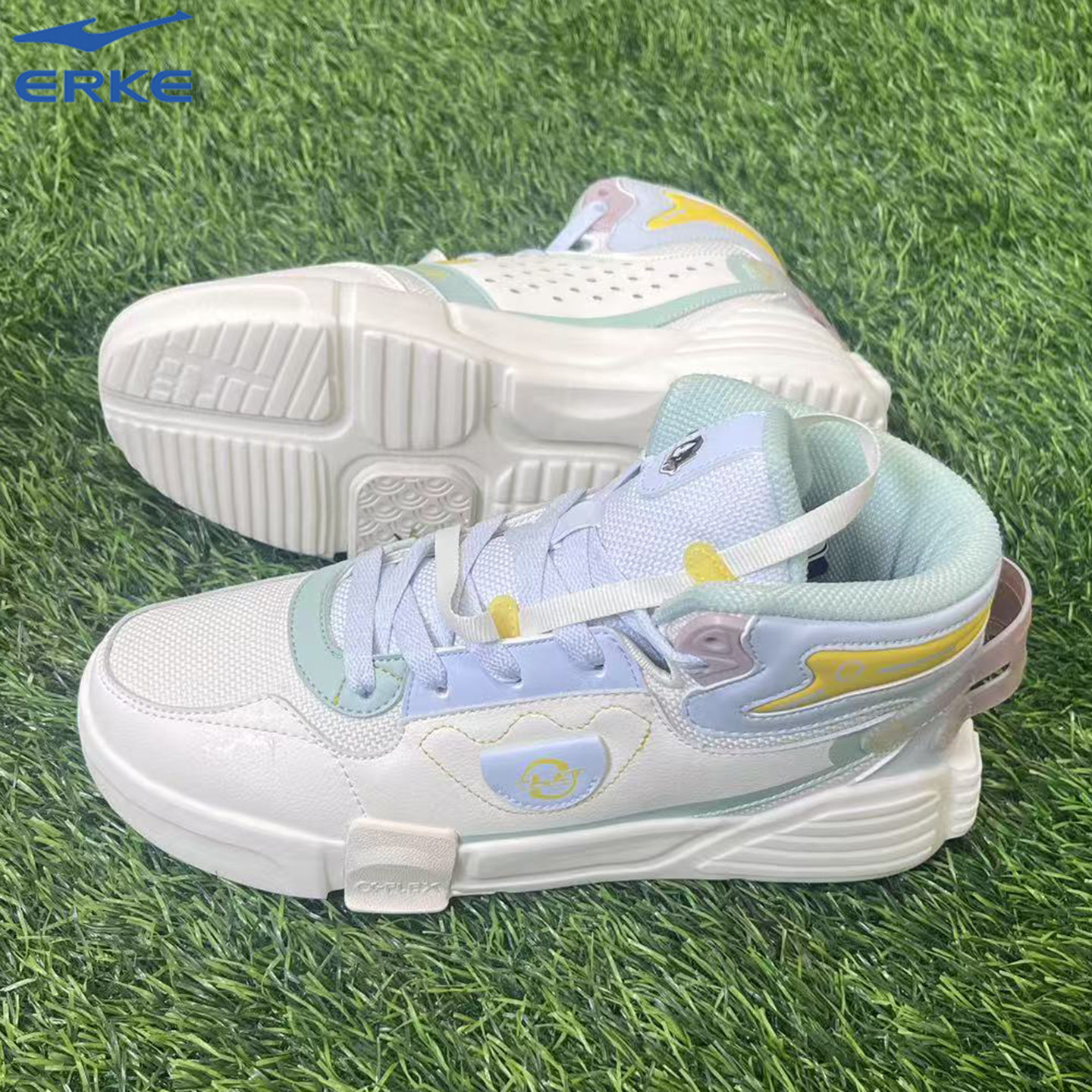 鸿星尔克女子奇弹高帮滑板鞋女秋冬新款厚底增高运动鞋滑板鞋子,运动鞋new,板鞋,淘宝优惠券,粉丝福利购,淘宝优惠卷