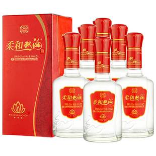【酒厂直营】柔和双沟三星42度450ml*6瓶整箱口粮酒官方旗舰店