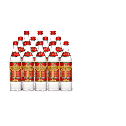 【酒厂直营】双沟大曲优异53度500mL*12瓶高度光瓶酒口粮酒
