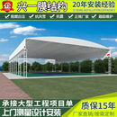 跨境工厂悬空双轨道电动伸缩棚遥控推拉棚通道楼顶遮阳篷防晒雨蓬