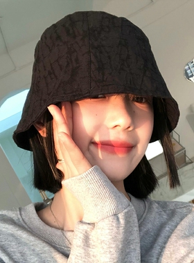 稀饭泥萌渔夫帽逛街休闲女春夏