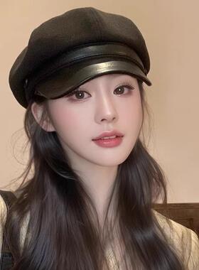 逛街八角帽女休闲秋冬