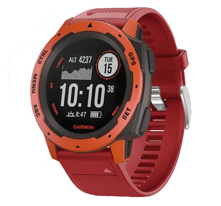 适配Garmin佳明飞耐时5s plus快拆透气Fenix6s pro硅胶运动表带-封面