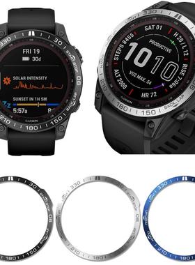 适配Garmin佳明Epix Pro易耐时51mm智能手表42mm金属替换刻度不锈钢圈表盘保护套47mm