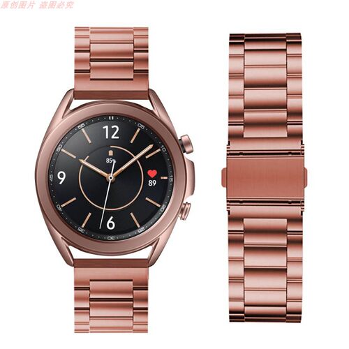 三星watch3三珠不锈钢表带