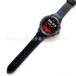 适配Garmin佳明Enduro3手表安夺三代商务时尚真皮休闲快拆手表带