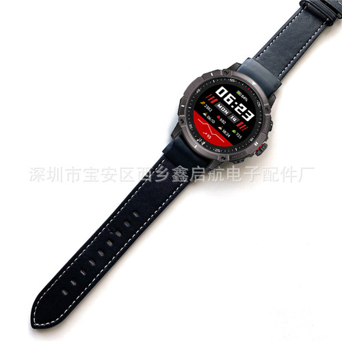 适配Garmin佳明Enduro3手表安夺三代商务时尚真皮休闲快拆手表带