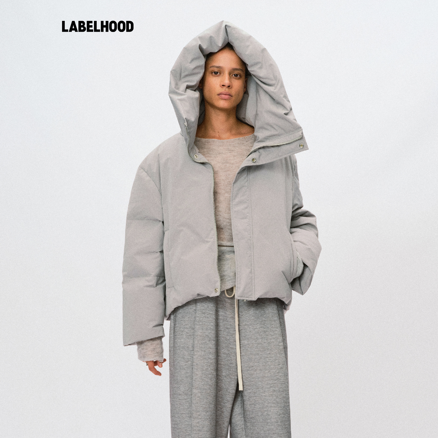 LiegeeSTEADFAST连帽羽绒服