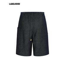 【SAMUEL Guì YANG】蕾虎深蓝DENIM SHORTS2026早春新款女装裤子