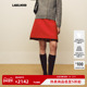 半身短裙 MARCHEN 蕾虎百搭秋冬气质新生会半裙典雅女A字裙时尚