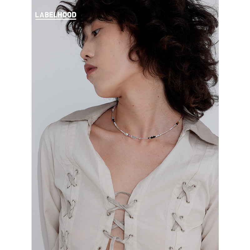 2023蕾虎手工串珠流动项链