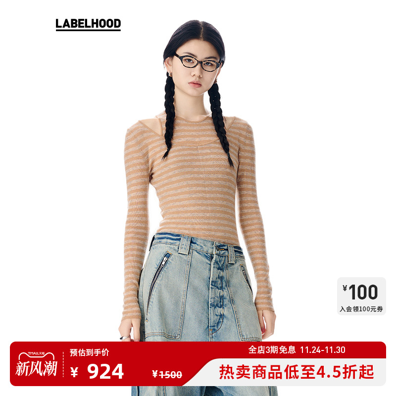 秋季针织上衣LABELHOOD