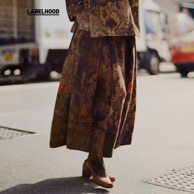 UMAWANG×LABELHOOD复古半裙