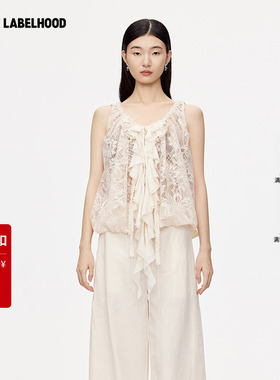 【SALE】【ASSIGNMENTS】蕾虎百搭花边流苏上衣秋冬复古女装上衣