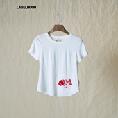 2026早春新款 Red 蕾虎简约潮流鱼类针织短袖 女装 上衣