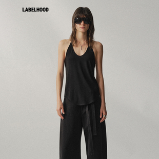 【Liegee】蕾虎Swinging挂脖吊带后背垂荡2026春夏新款女装上衣