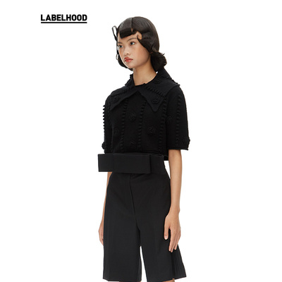 设计师wmwm秋冬羊毛翻领