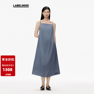 SALE LABELHOOD 蕾虎简约东方蝴蝶结连衣裙女装 YES